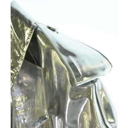 Gucci Trench Coat Silver — view 4