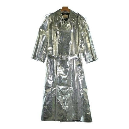 Gucci Trench Coat Silver