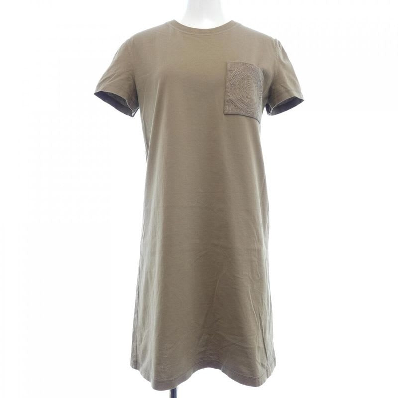 Hermes Mosaic 4 H4515 da Cut Dress