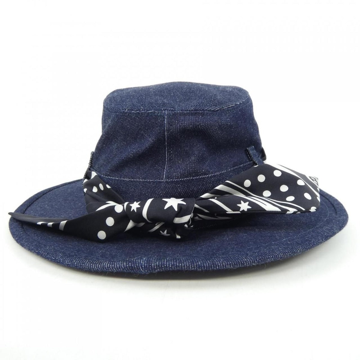 Hermes Hat Navy 56 — view 4