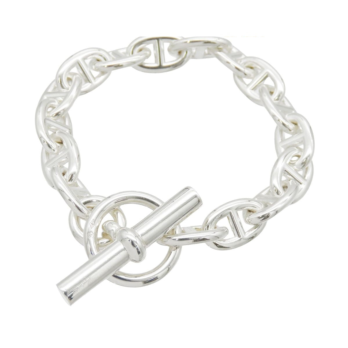 Hermes Chaine D'ancre PM Silver 16 Links Bracelet