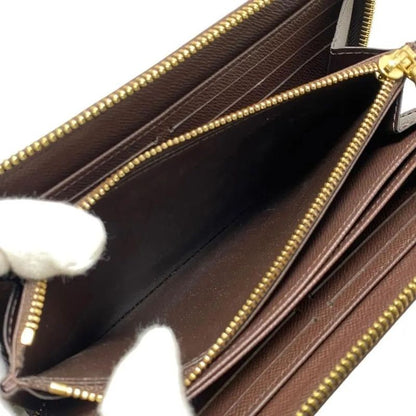 Louis Vuitton Long Wallet Zippy Wallet N41661 Damier Ebène Louis Vuitton
