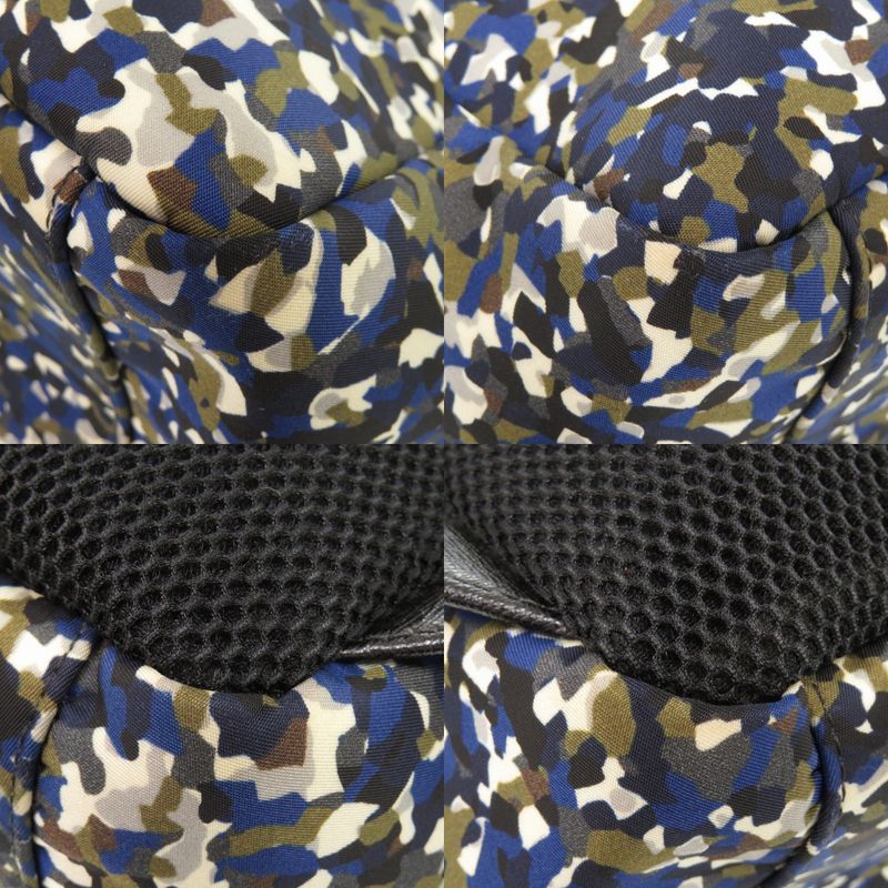 Fendi Camouflage 7vz011 Nylon Backpack Daypack 1372 Fendi Men's