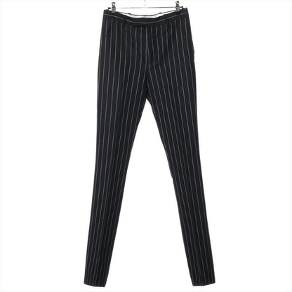 Louis Vuitton 20 AW Wool And Mohair Pants 34 Rw202 B Stripe Black