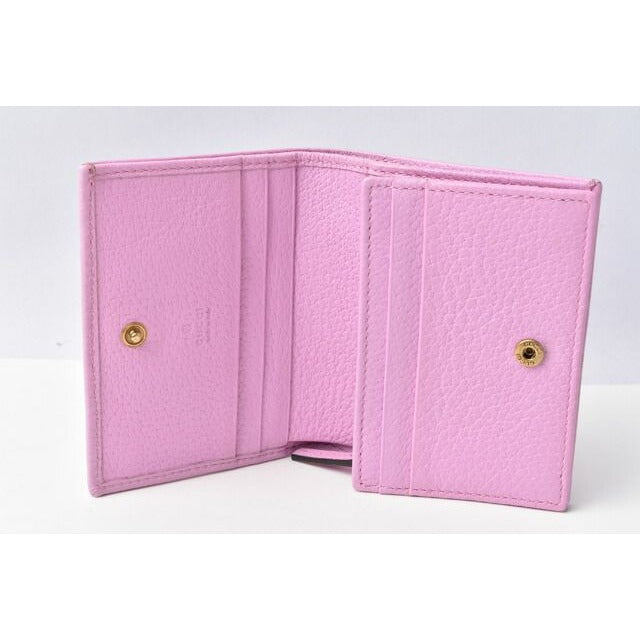 Gucci Mini Wallet Coin Case Folded GG Marmont Rhinestone — view 6