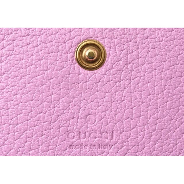 Gucci Mini Wallet Coin Case Folded GG Marmont Rhinestone — view 7