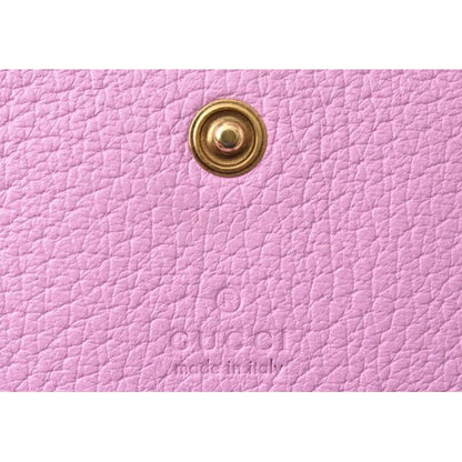 Gucci Mini Wallet Coin Case Folded GG Marmont Rhinestone — view 7