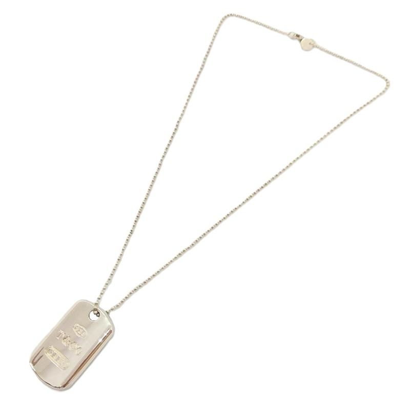 Tiffany & Co Tiffany & Co 1837 Dog Tag Necklace Sv925 229g Silver