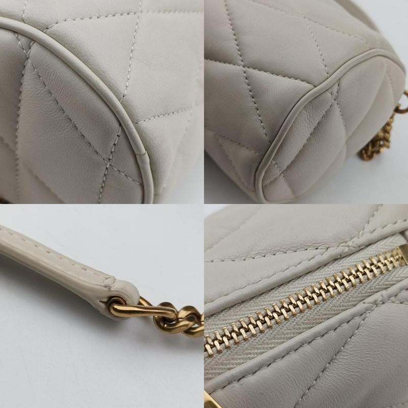 Yves Saint Laurentyves Saint Laurent Sade Mini Tube Bag Whiteleather 699703gue69