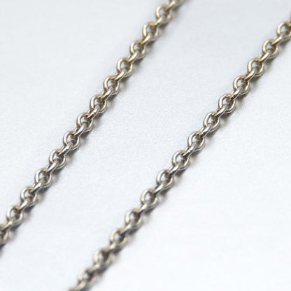 Tiffany & Co Necklace Curved Heart 925 Silver Approx 4.3g Silver Elsa Peretti