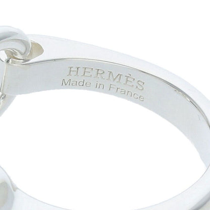 Hermes Galop Ring Galop Silver Ring Men's 56 Size 16