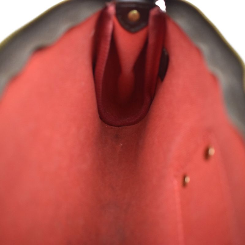 Louis Vuitton Shoulder Bag Handbag Eva 2WAY Damier Ebène N55213 16kb053