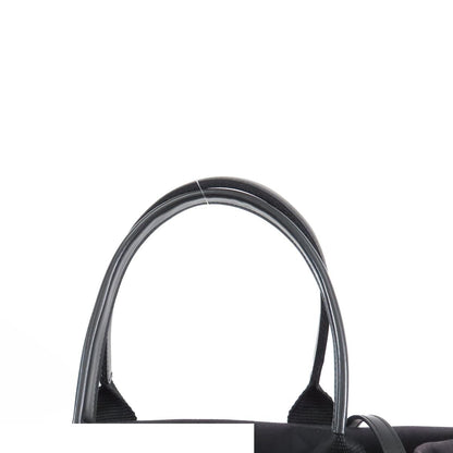 Balenciaga Tote Bag Black Canvas Leather — view 4