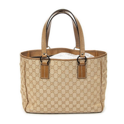 Gucci Shoulder Tote Tongue Beige GG Canvas — view 5