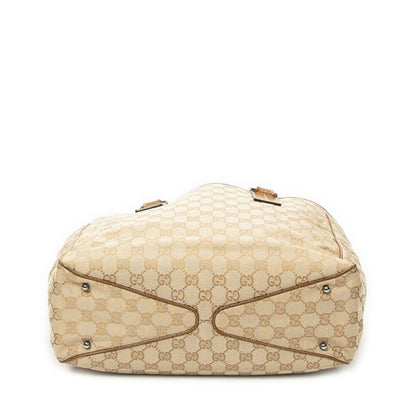 Gucci Shoulder Tote Tongue Beige GG Canvas — view 6