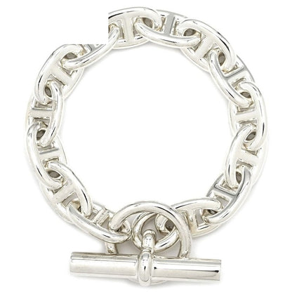 Hermes Bracelet Chaine D'ancre MM Silver 925 14 Links Star Ring