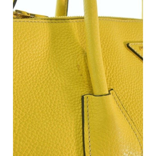 Prada Tote Leather Yellow — view 16