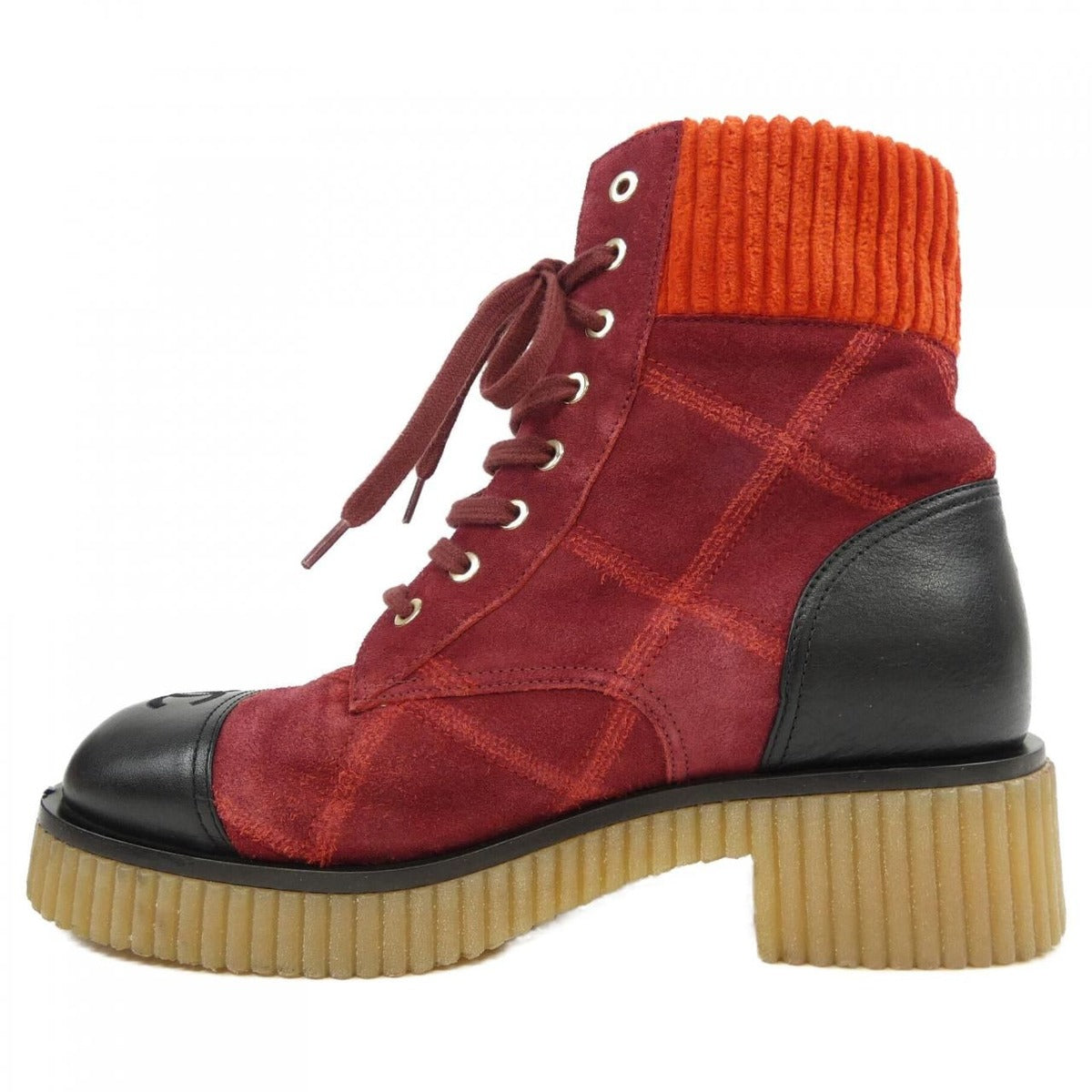 Chanel Size 40 Red Boots — view 2