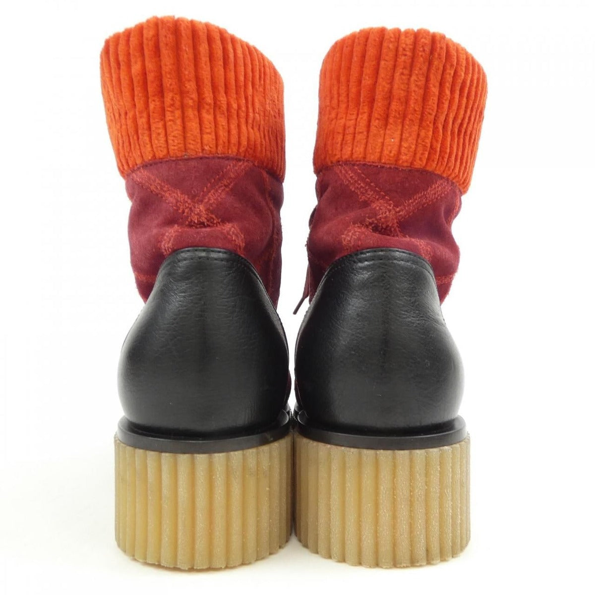 Chanel Size 40 Red Boots — view 5