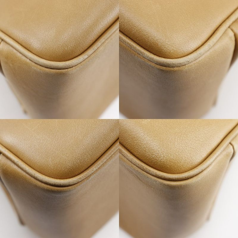 Gucci Old Gucci Vintage Calf Brown Women's Handbag