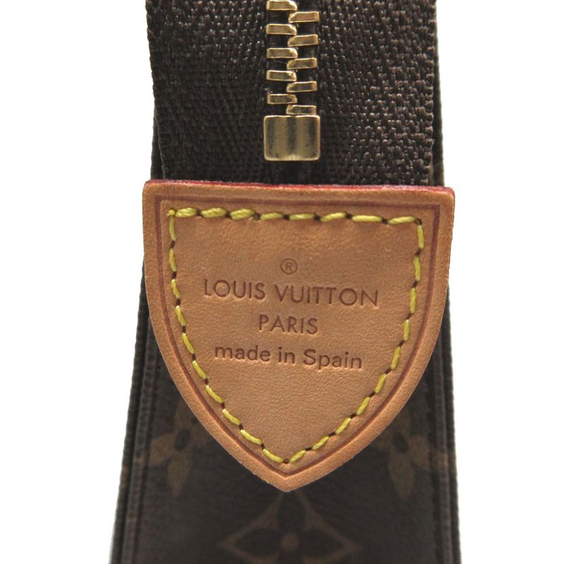 Louis Vuitton Monogram M47544 Poche Toilette 19 Brown Pouch 0581 Louis Vuitton