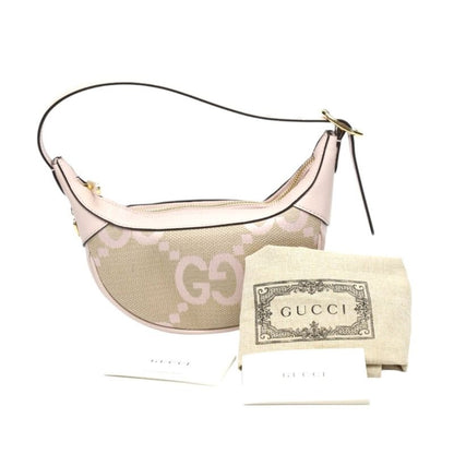 Gucci Ophidia Jumbo GG One Shoulder Mini Bag Handbag Pink