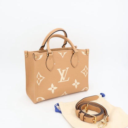 Louis Vuitton Monogram Empreinte On The Go PM 2-Way Arizona Leather