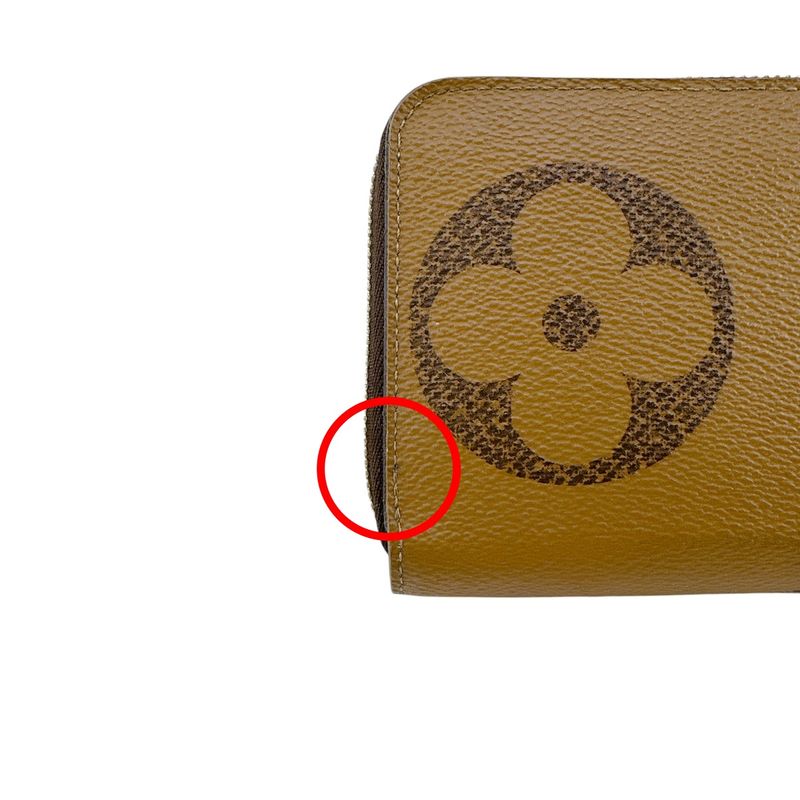Louis Vuitton M69353 Monogram Giant Reverse Zippy Wallet Long Wallet Louis