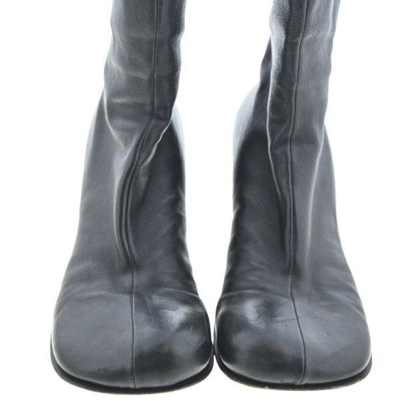 Bottega Veneta Boots Block Ankle Black — view 5