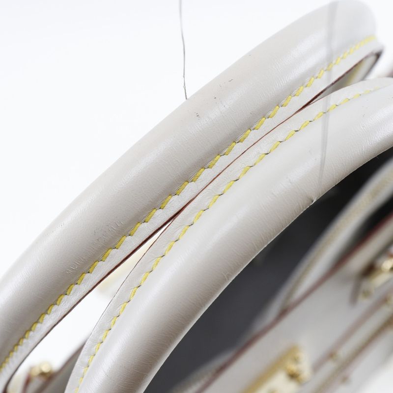 Louis Vuitton Fabuleau Suhari Line M91815 Goatskin Bronze As0064 Women's Handbag