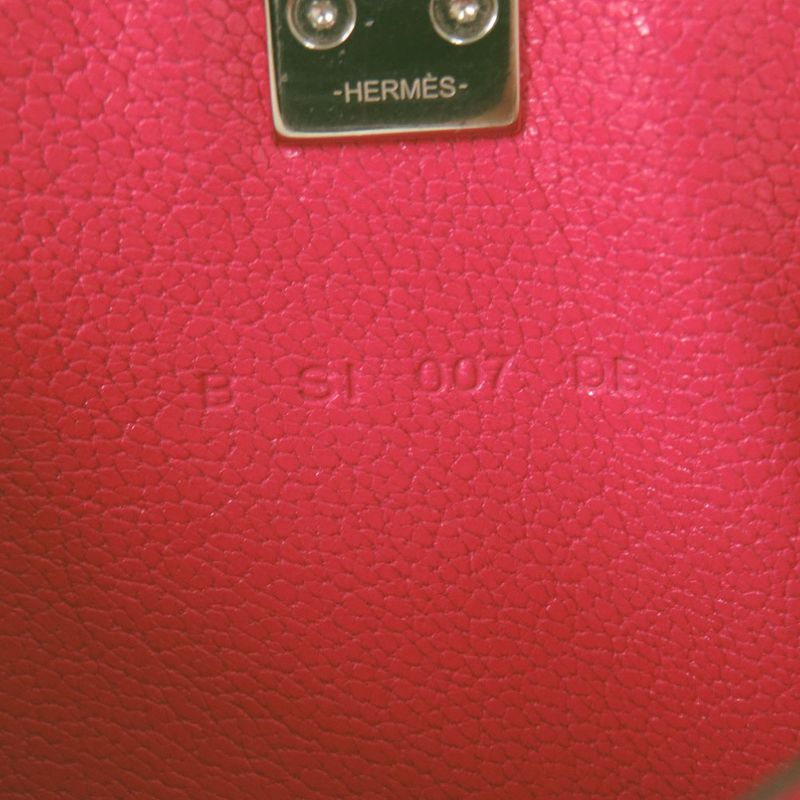 Hermes Medor Chevre Chamkila Rose Extreme Card Holder
