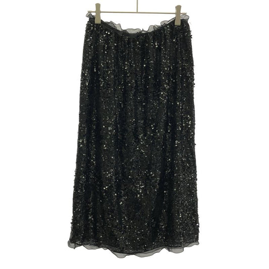 Fendi Sequined Skirt Black