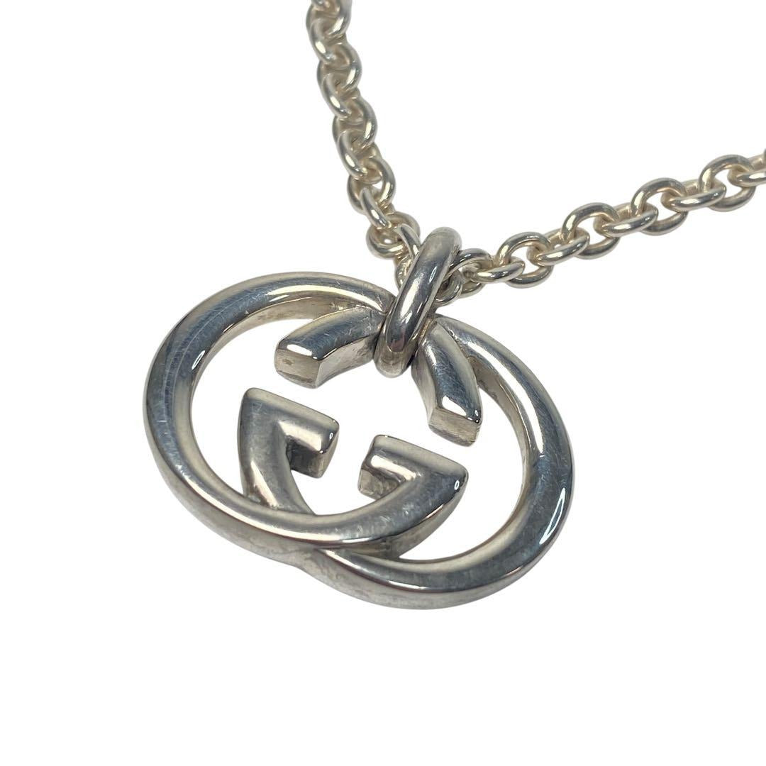 Gucci Interlocking G Pendant Necklace 925