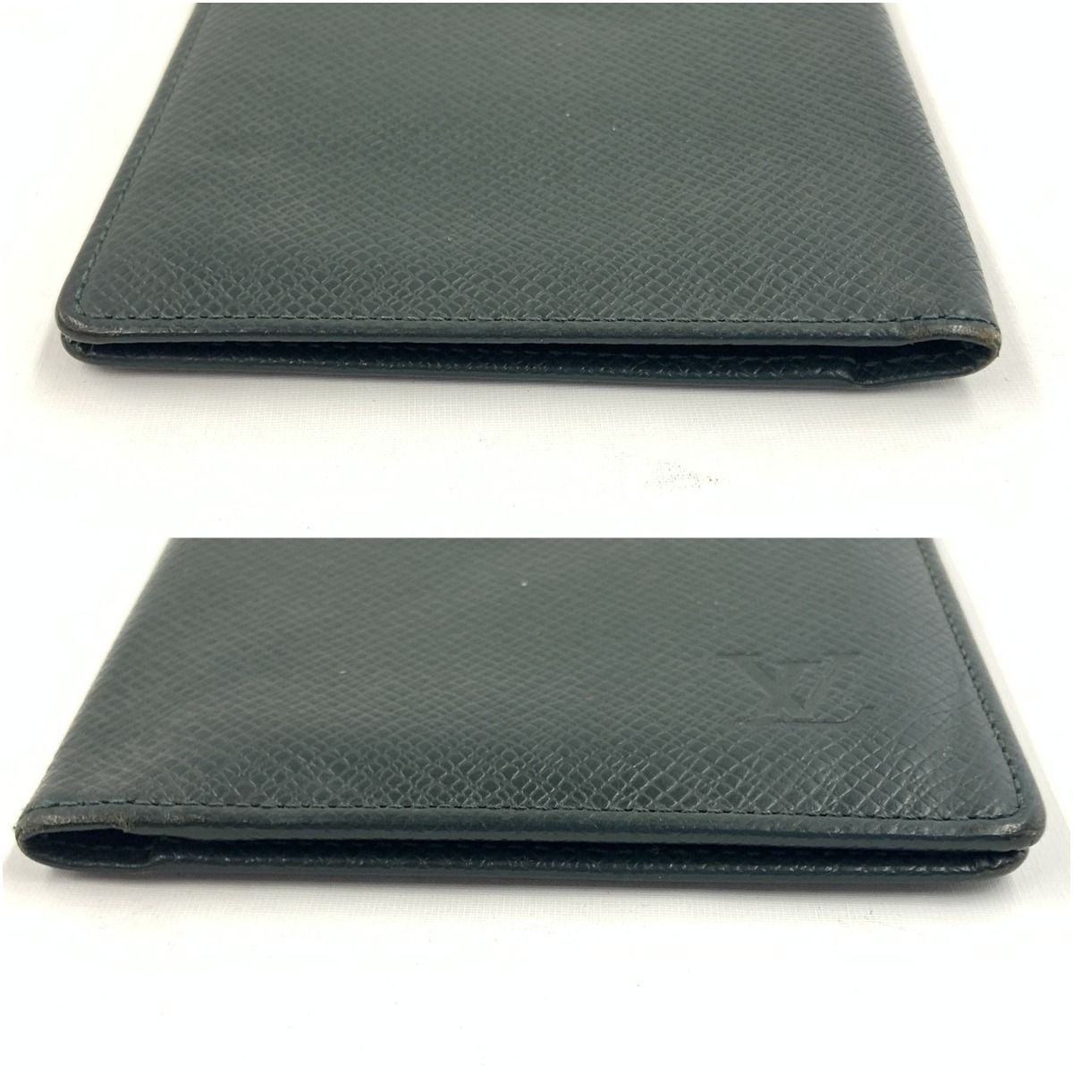 Louis Vuitton Taiga Porto Valeur Cult Credit Long Bill Holder M30394 Green