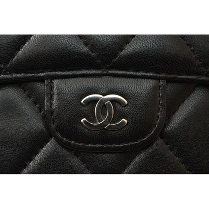 Chanel Wallet Trifold Timeless Classic Quilted Caviar — view 3