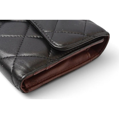 Chanel Wallet Trifold Timeless Classic Quilted Caviar — view 4