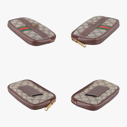 Gucci Ophidia Brown X Green X Red PVC Coated Canvas X Leather 519308