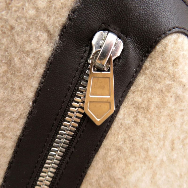 Hermes Crewneck Knit Pullover Sweatshirt Piping Crewneck Sweater Wool Cashmere