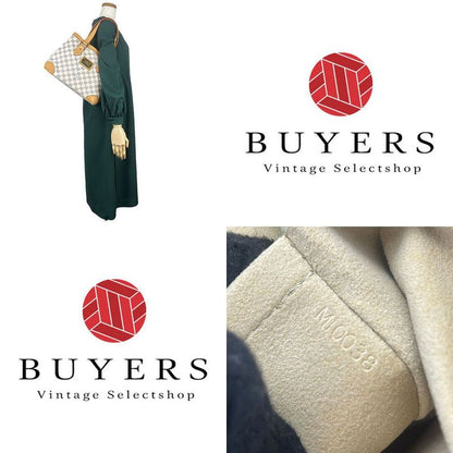 Louis Vuitton Tote Bag Shoulder Hampstead PM N51207 Damier Azure Gold Hardware