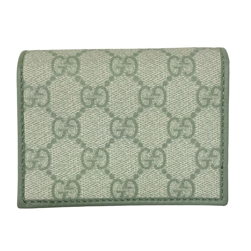 Gucci Bifold Wallet - 820692 Green Leather