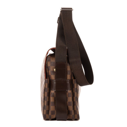 Louis Vuitton Naviglio Daque Brown Damier Ebene Shoulder Bag Dark — view 3