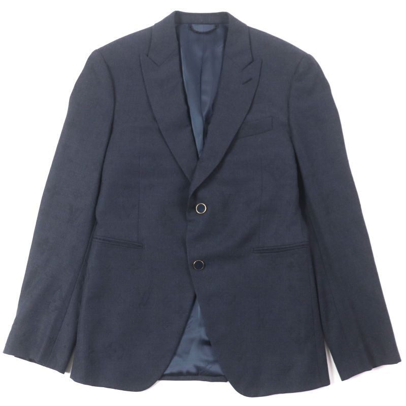 Louis Vuitton Hkfj5e Lv&flower Monogram Embossed Pattern Single Jacket