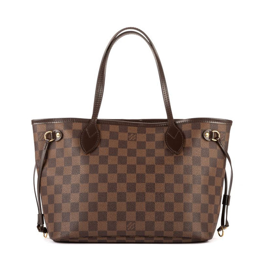 Louis Vuitton Neverfull Dark Brown Damier Ebène A