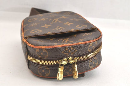 Louis Vuitton Monogram Pochette Gange Waist Body Bag M51870 LV 2738n