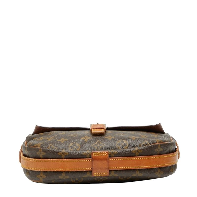 Louis Vuitton Monogram Genefeuille MM Crossbody Shoulder Bag M51226 Brown PVC