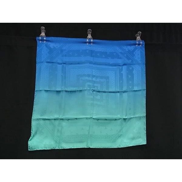 Tiffany & Co Dancing T-Shirt Silk Gradient Scarf Shawl Blue — view 2