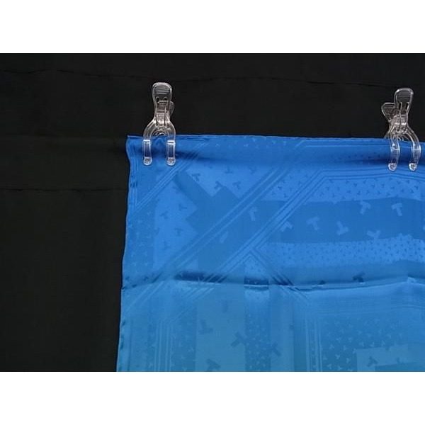 Tiffany & Co Dancing T-Shirt Silk Gradient Scarf Shawl Blue — view 3