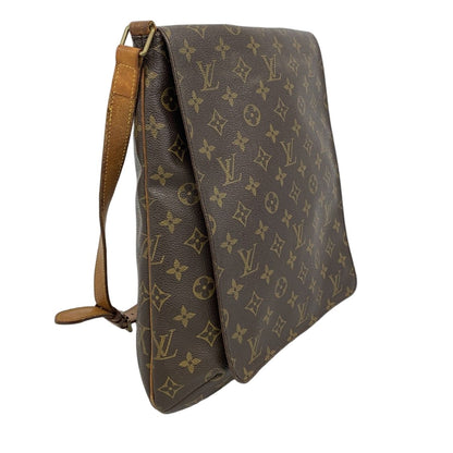 Louis Vuitton Shoulder Bag Monogram Musette Brown — view 2