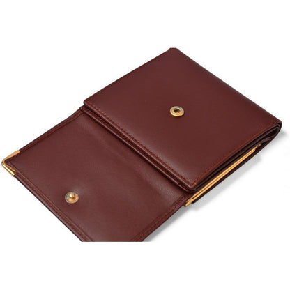 Cartier Folded Wallet Trifold Vintage Must de Cartier Bordeaux — view 11