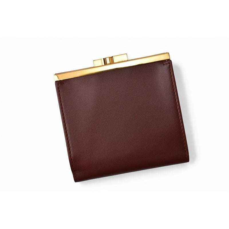 Cartier Folded Wallet Trifold Vintage Must de Cartier Bordeaux — view 5